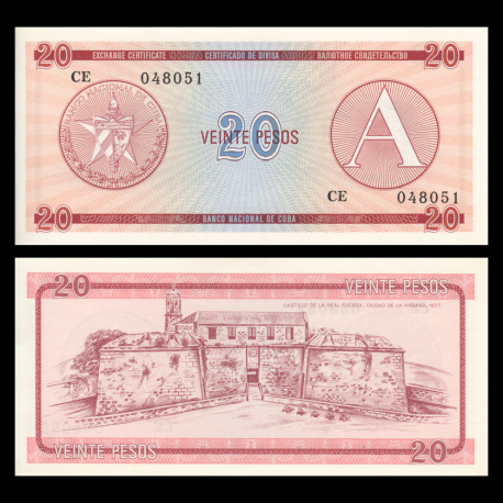 C, P-FX05, 20 pesos, 1985