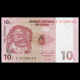 Congo, P-082, 10 centimes,1997