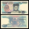 Indonésie, P-124, 1 000 rupiah, 1987 - Billet de banque en vente sur Monnaies du Monde SHOP