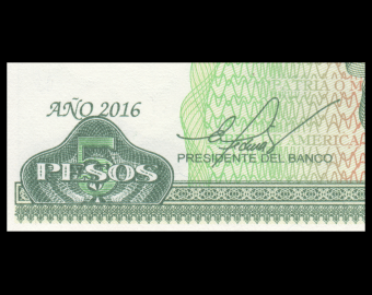 C, P-116p, 5 pesos, 2016