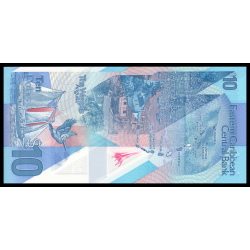 Caraïbes, P-57a, 10 dollars, 2019, polymère - Billet de banque en vente sur Monnaies du Monde SHOP