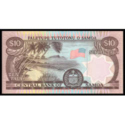 Samoa, P-34b, 10 tala, 2005 - Billet de banque en vente sur Monnaies du Monde SHOP