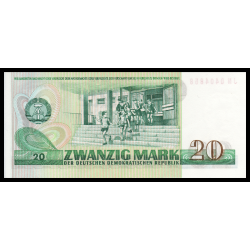 Allemagne de l'Est, RDA, P-29b, 20 mark, 1975 - Billet de banque en vente sur Monnaies du Monde SHOP