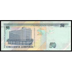 Honduras, P-094b, 50 lempiras, 2010 - Billet de banque en vente sur Monnaies du Monde SHOP
