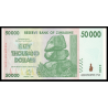 Zimbabwe, P-074a, 50 000 dollars, 2008, PresqueNeuf / a-UNC - Billet de banque en vente sur Monnaies du Monde SHOP