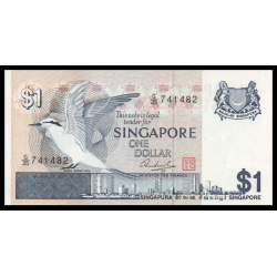 Singapour, P-09b, 1 dollar, 1976 - Billet de banque en vente sur Monnaies du Monde SHOP