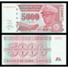 Zaïre, P-69, 5 000 nouveaux zaïres, 1995 - Billet de banque en vente sur Monnaies du Monde SHOP