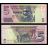 Zimbabwe, P-102, 5 dollars, 2019, hybride - Billet de banque en vente sur Monnaies du Monde SHOP