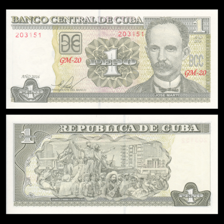 C, P-128g, 1 peso, 2016