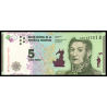 Argentine, P-359, 5 pesos, 2015 - Billet de banque en vente sur Monnaies du Monde SHOP