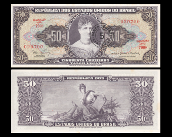Brazil, P-184a, 5 centavos, 1966