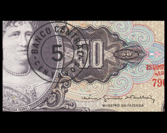 Brésil, P-184a, 5 centavos, 1966
