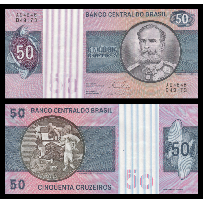 Brésil, P-194c, 50 cruzeiros, 1980 - Billet de banque en vente sur Monnaies du Monde SHOP