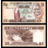 Zambie, P-25d, 5 kwacha, 1986 - Billet de banque en vente sur Monnaies du Monde SHOP