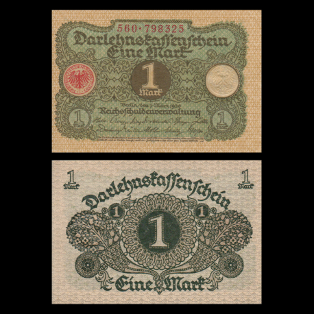 Allemagne, p-58, 1 Mark, 1920