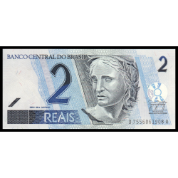 Brésil, P-249h, 2 reals, 2009 - Billet de banque en vente sur Monnaies du Monde SHOP