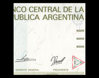 Argentine, P-328b, 500 australes, 1990