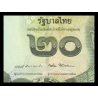 Thaïlande, P-130, 20 baht, 2017 - Billet de banque en vente sur Monnaies du Monde SHOP