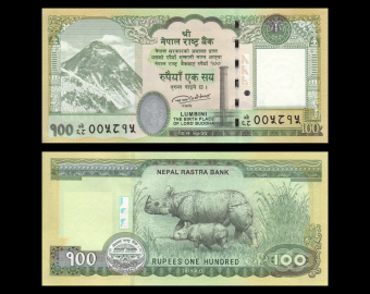 Nepal, P-80b, 100 roupies, 2019