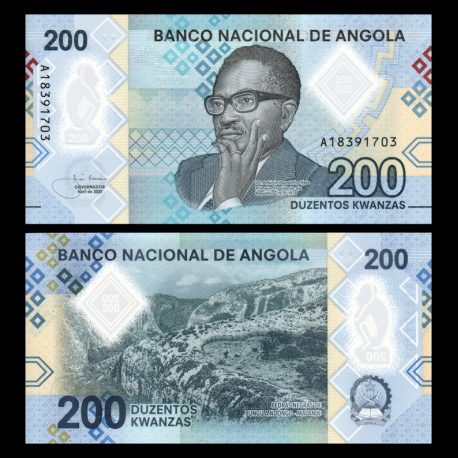 Angola, P-New, 200 kwanzas, 2020, polymer