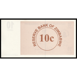 Zimbabwe, P-035, 10 cents, 2006 - Billet de banque en vente sur Monnaies du Monde SHOP