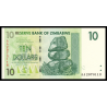 Zimbabwe, P-067, 10 dollars, 2007 - Billet de banque en vente sur Monnaies du Monde SHOP