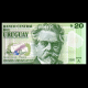 Uruguay, Uruguay, P-101, 20 pesos, 2020, polymer