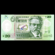 Uruguay, P-101, 20 pesos, 2020, polymère