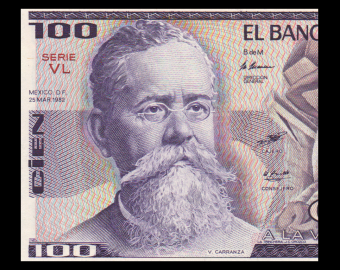Mexico, P-074c, 100 pesos, 1982