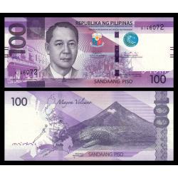 Philippines, P-225a, 100 piso, 2020 - Billet de banque en vente sur Monnaies du Monde SHOP