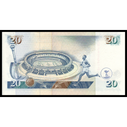 Kenya, P-35a2, 20 Shilingi, 1996 - Billet de banque en vente sur Monnaies du Monde SHOP