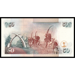 Kenya, P-36a2, 50 Shilingi, 1996 - Billet de banque en vente sur Monnaies du Monde SHOP