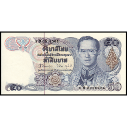Thaïlande, P-090b(9), 50 baht, 1985-96 - Billet de banque en vente sur Monnaies du Monde SHOP