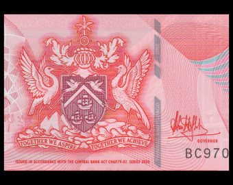 Trinidad & Tobago, P-60, 1 dollar, polymer, 2020