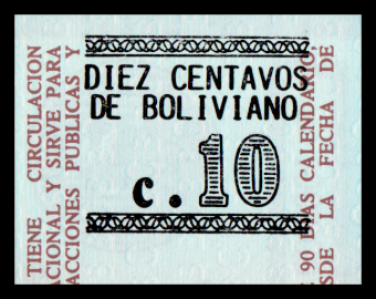 Bolivia, P-197, 100 000 bolivianos, D. 05.06.1984