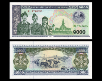 Lao, 1000 kip, 2003