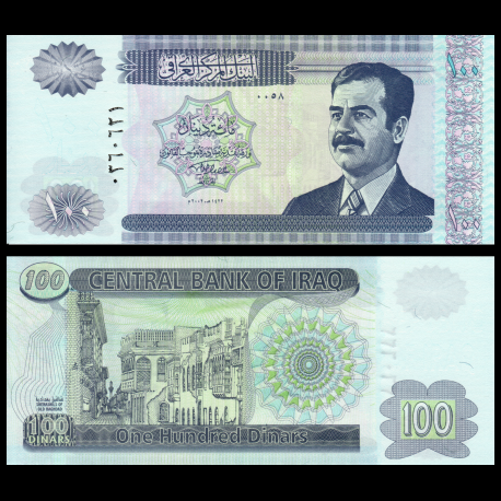 Iraq, P-87, 100 dinars, 2002