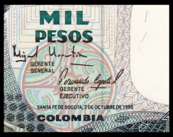Colombia, P-438e, 1 000 pesos, 1995