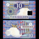 Pays-Bas, P-99, 10 gulden, 1997