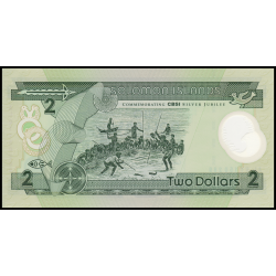 Salomon (iles), P-23, 2 dollars, 2001, polymère - Billet de banque en vente sur Monnaies du Monde SHOP