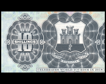 Gibraltar, P-w41, 10 Shillings, (1934) 2018