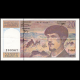 France, P-151i, 20 francs Debussy, 1997 ExFine