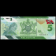 Trinidad & Tobago, P-61, 5 dollars, polymer, 2020