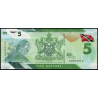 Trinidad & Tobago, P-61, 5 dollars, polymère, 2020 - Billet de banque en vente sur Monnaies du Monde SHOP