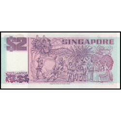 Singapour, P-28, 2 dollars, 1992 - Billet de banque en vente sur Monnaies du Monde SHOP