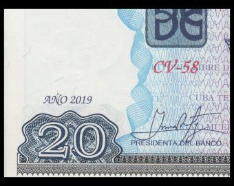 C, P-122m, 20 pesos, 2019