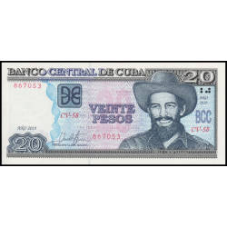 C, P-122m, 20 pesos, 2019 - Billet de banque en vente sur Monnaies du Monde SHOP