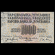 Yougoslavie, P-86, 1 000 dinara, 1974