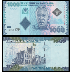 Tanzanie, P-41c, 1 000 shilingi, 2019 - Billet de banque en vente sur Monnaies du Monde SHOP