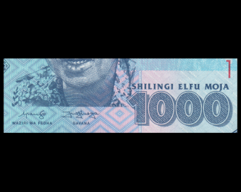 Tanzania, P-41c, 1 000 shilingi, 2020